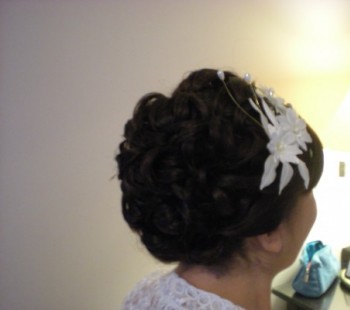Bridal Hair All Up