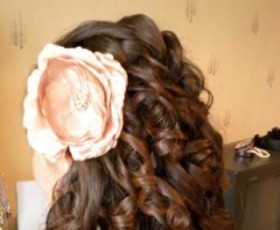 Bridal Hair Curly Down