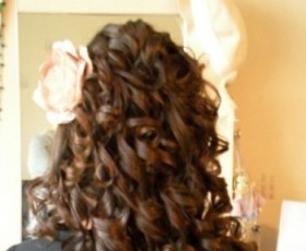 Bridal Hair Curly Down