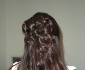 Bridal Hair Half Up