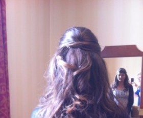 Bridal Hair Half Up
