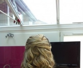 Bridal Hair Half Up