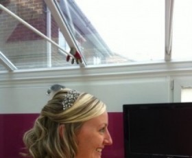 Bridal Hair Half Up